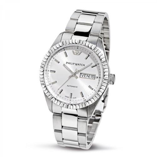 Ceas barbatesc Philip Watch R8223597007 Automatic Argintiu