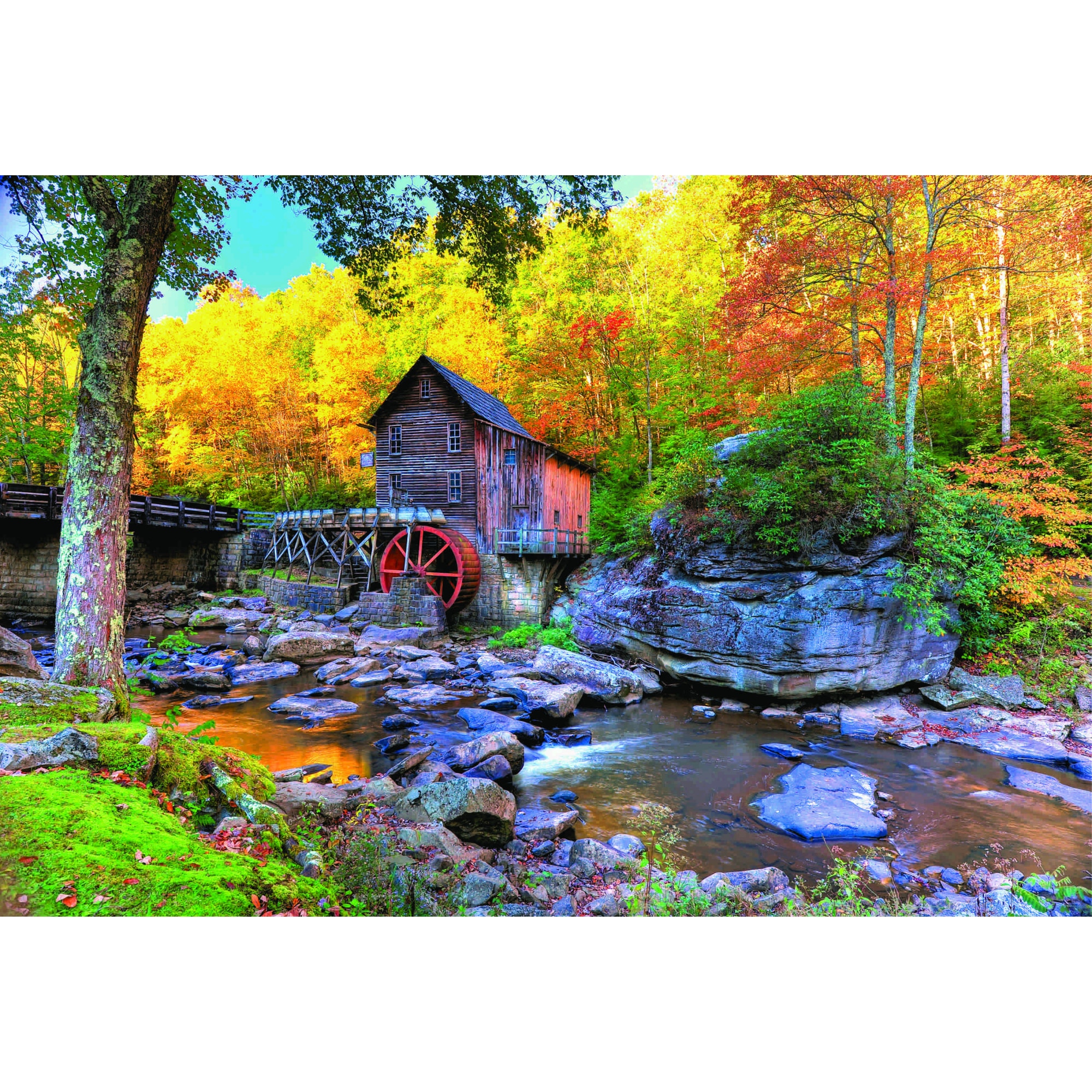 Fototapet Moara de apa, 295 x 200 cm