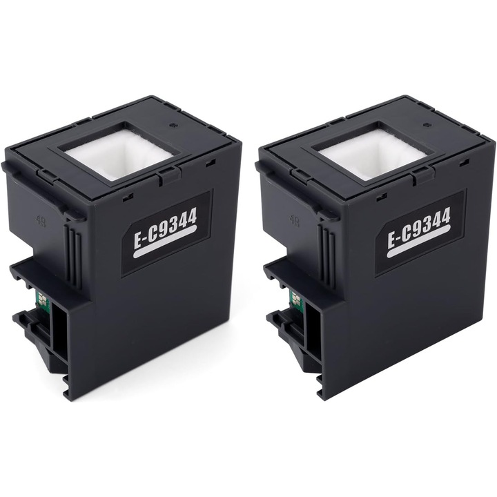 Epson C9344 karbantartó tintapatron (K0369-0629-WG6922), kompatibilis: Epson XP-3100/XP-4100/XP-4101/XP-4105/WorkForce 810DWF/WF-2830DWF/WF-2850DWF/WF-2930/WF-2950/WF-2851/L3550/L5590, fekete, 2 db-os készlet.