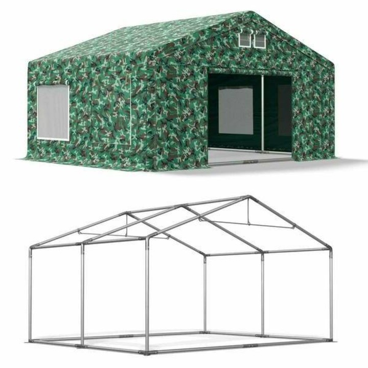 Nyári parti sátor 3x4x2 Zöld terepmintás SUMMER FLOOR CAMO