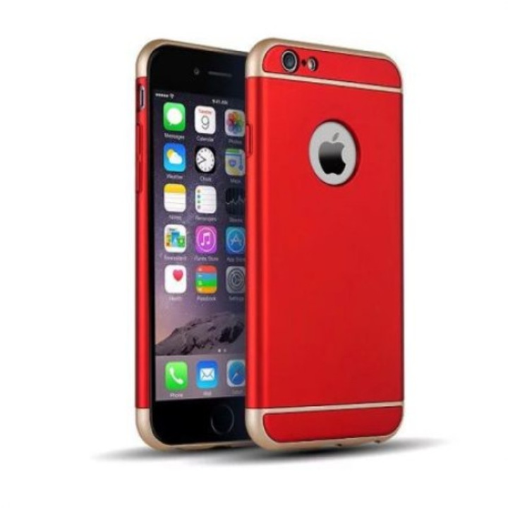 Husa Apple iPhone 6 Plus/6S Plus, MyStyle 3in1 Red