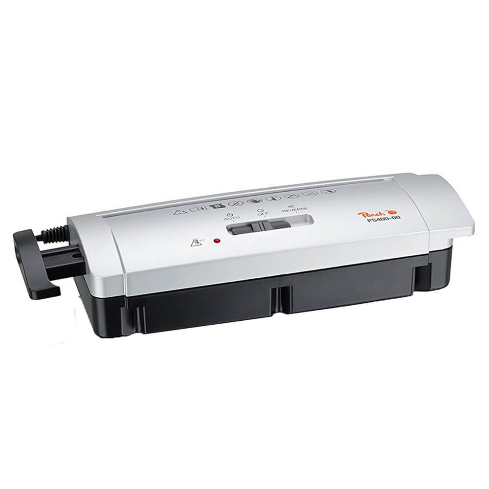 Distrugator documente, PEACH, PS400-00, fasie, 7 mm, 6 coli, fara cos