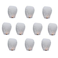 Pachet 30 Lampioane Zburatoare Albe