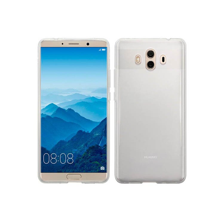 Husa protectie slim, Huawei Mate 10, Silicon Transparent