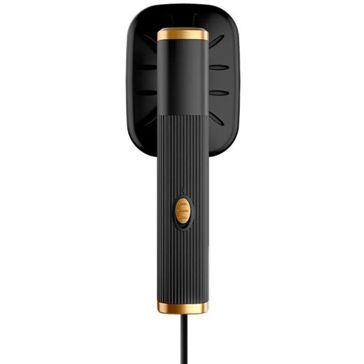 Fier de calcat cu aburi portabil k0367-0715-HS7565, 32W, rezervor 150 ml, alimentare USB, tehnologie ultrasonica, pliabil, negru