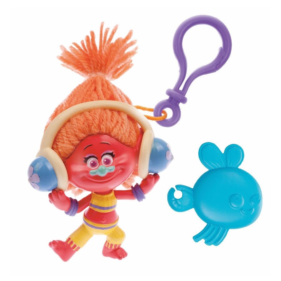 Figurina Trolls Keychain - DJ Suki, 10 cm