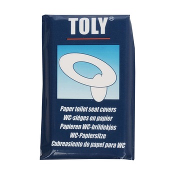 Folii Protectoare Sterile Pentru Vasul De Toaleta Toly, 10 buc Folii Protectoare Sterile Pentru Vasul De Toaleta Toly, 10 buc