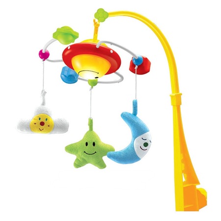 Carusel Patut Bebelusi Muzical Novokids Orbiting Projection Cu