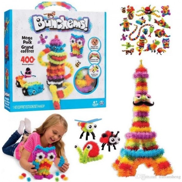 Set creatie 400 piese tip Bunchems Krista®
