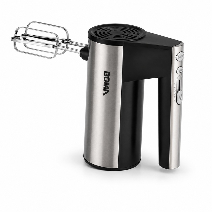 Kézi mixer, 500W, keverő és dagasztó tartozékokkal