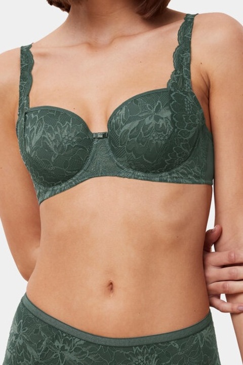 Triumph melltartó, Amourette Charm T WHP02, Zöld, 75D