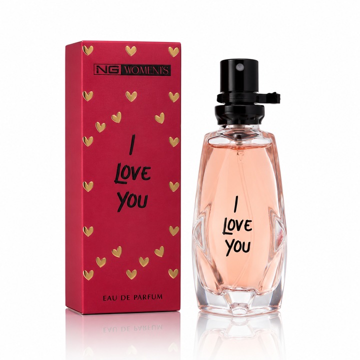 Apa de parfum pentru femei, Parfum dama I Love You, EDP, 15 ml, NG®