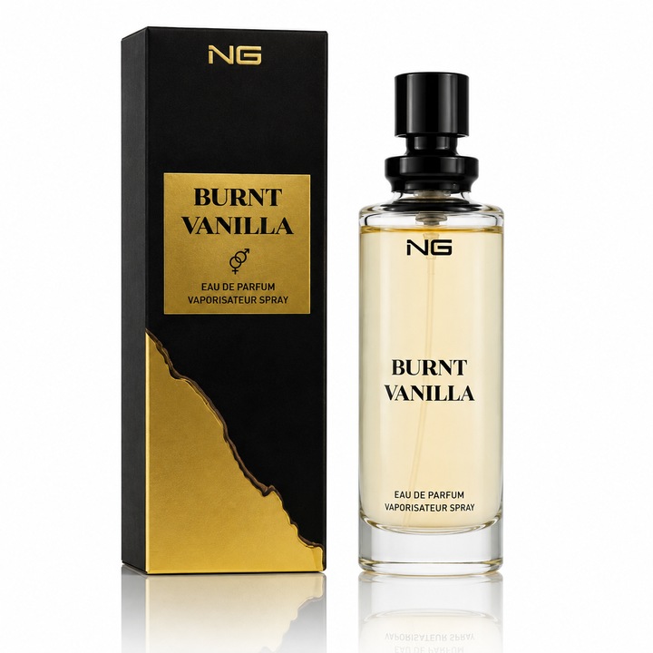 Apa de parfum unisex, Parfum Burnt Vanilla, EDP, 15 ml, NG®
