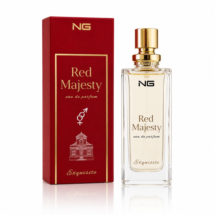 Apa de parfum unisex, Parfum Red Majesty, EDP, 15 ml, NG®