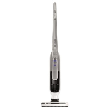 Aspirator vertical Bosch BBH52550, 0.9 l, 25.2 V, Acumulator Li-Ion, Tehnologie Sensor Control, Negru/Argintiu Aspirator vertical Bosch BBH52550, 0.9 l, 25.2 V, Acumulator Li-Ion, Tehnologie Sensor Control, Negru/Argintiu