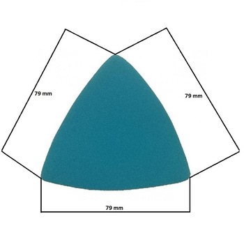 Set 25 buc triunghi abraziv delta DEERFOS SA331 79x79x79 mm fara gauri granulatie 1000, prindere arici (cu scai, velcro) Set 25 buc triunghi abraziv delta DEERFOS SA331 79x79x79 mm fara gauri granulatie 1000, prindere arici (cu scai, velcro)