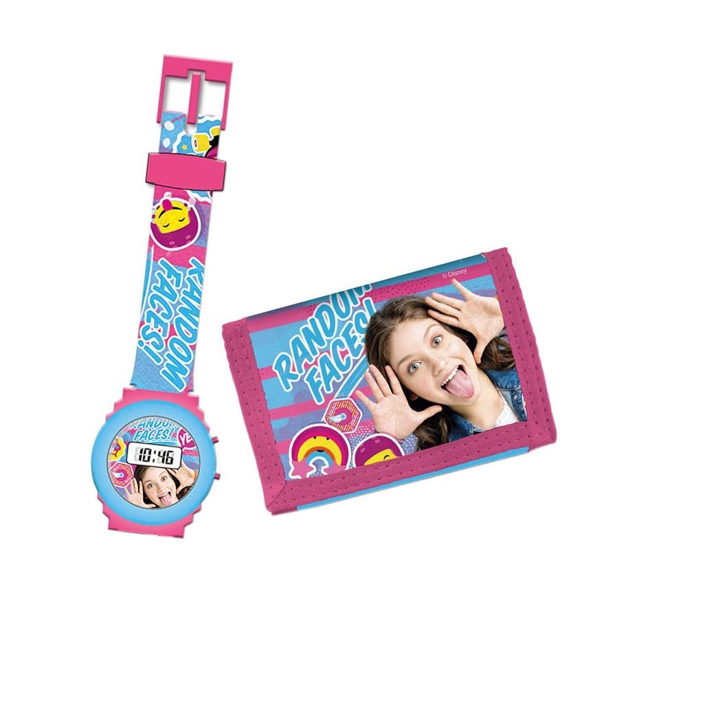 Set ceas si portofel Soy Luna, multicolor