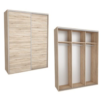 Dressing Kadir 200 1A Front Stejar Sonoma, Genarom, 200 x 242 x 67 cm Dressing Kadir 200 1A Front Stejar Sonoma, Genarom, 200 x 242 x 67 cm