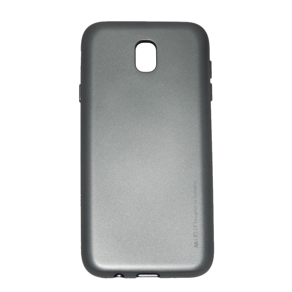 Husa de protectie silicon, spate, pentru Samsung Galaxy J7 2017, Argintiu