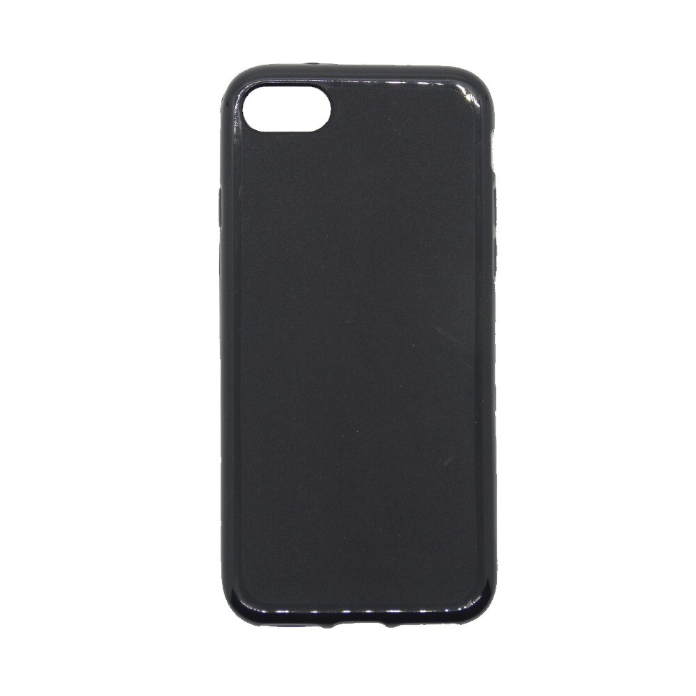 Husa de protectie spate, silicon moale, pentru iPhone 7/8, negru