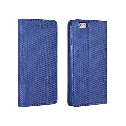 Husa de protectie flip, pentru iPhone 7/8, inchidere magnetica, albastru