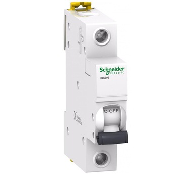 Siguranta automata 1P, 20A, curba de declansare C, capacitate de rupere 6kA, Schneider Siguranta automata 1P, 20A, curba de declansare C, capacitate de rupere 6kA, Schneider