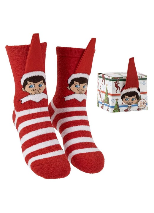 Коледни противоплъзгащи чорапи The Elf on the Shelf