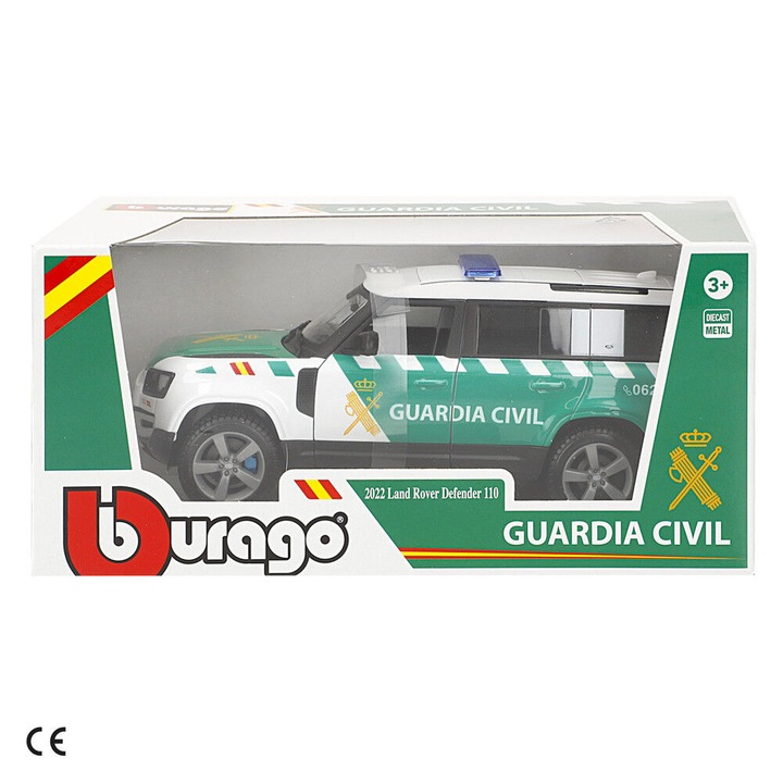 Land Rover Defender Civil Guard fém autó