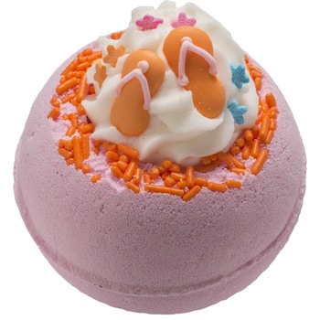 Bila efervescenta baie Sunset Boulevard, Bomb Cosmetics, 160 gr Bila efervescenta baie Sunset Boulevard, Bomb Cosmetics, 160 gr