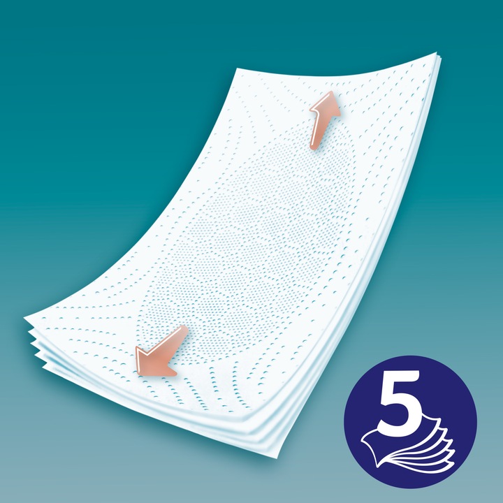 Zewa Just 1 WC papír, 5 rétegű, 6 tekercs