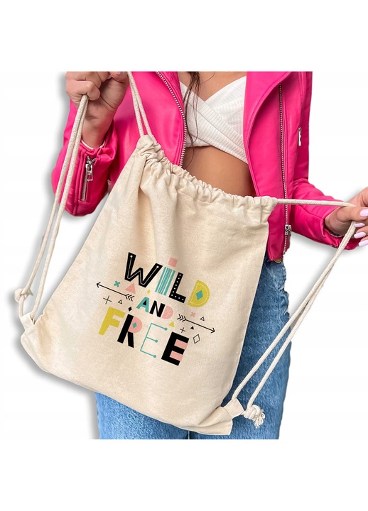 Бежова чанта тип торба "Wild and Free" - Стил и ежедневен комфорт