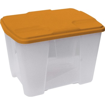 Cutie depozitare Miobox cu capac portocaliu 390x290x272 mm Cutie depozitare Miobox cu capac portocaliu 390x290x272 mm