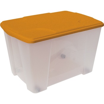 Cutie depozitare Miobox cu capac portocaliu 560x390x350 Cutie depozitare Miobox cu capac portocaliu 560x390x350