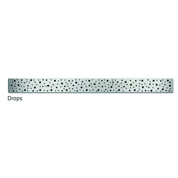 Rigola de interior montate pe perete mata Drops 450x515mm 1.80kg Rigola de interior montate pe perete mata Drops 450x515mm 1.80kg