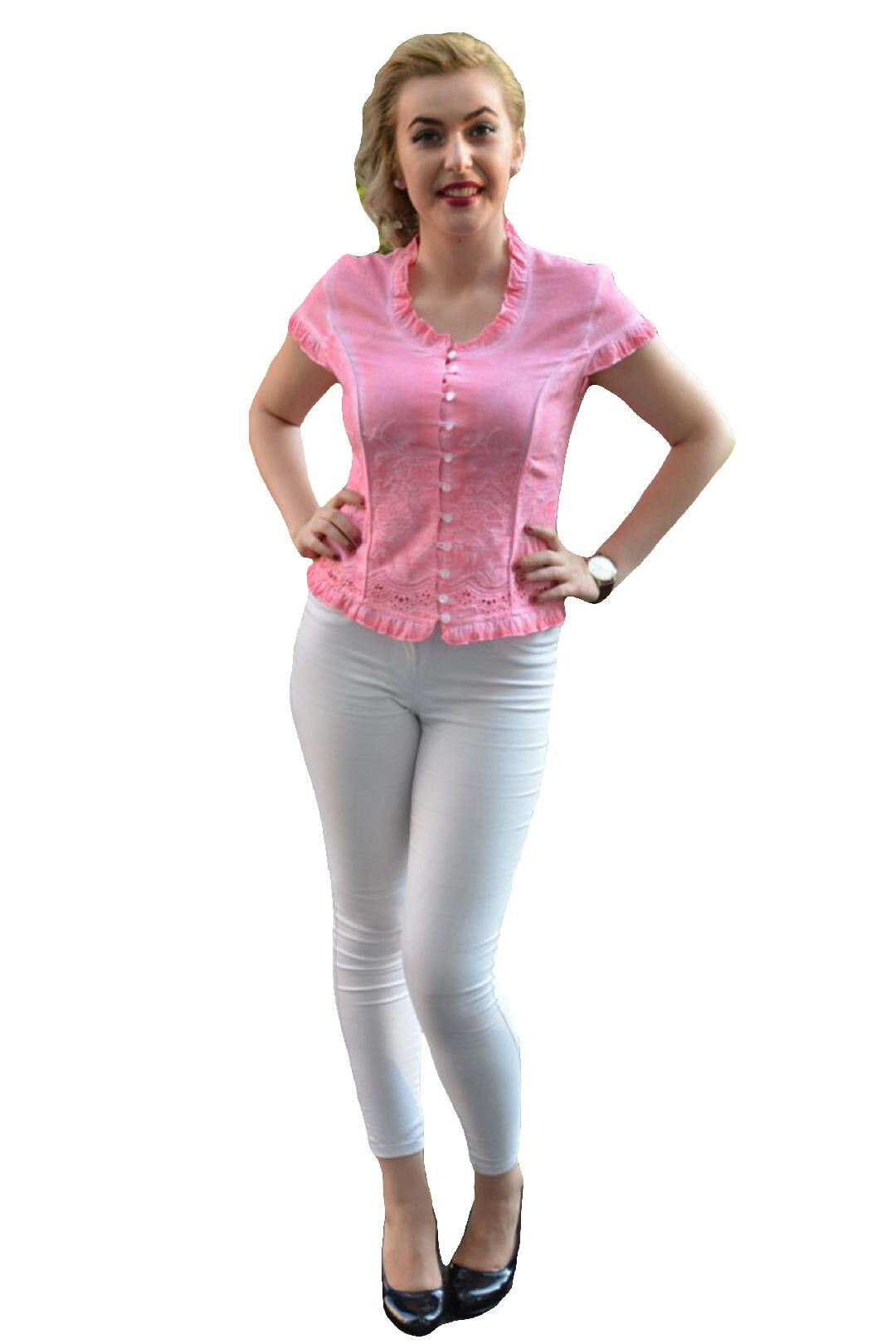 Camasa cu nasturi, D&J Exclusive, Roz