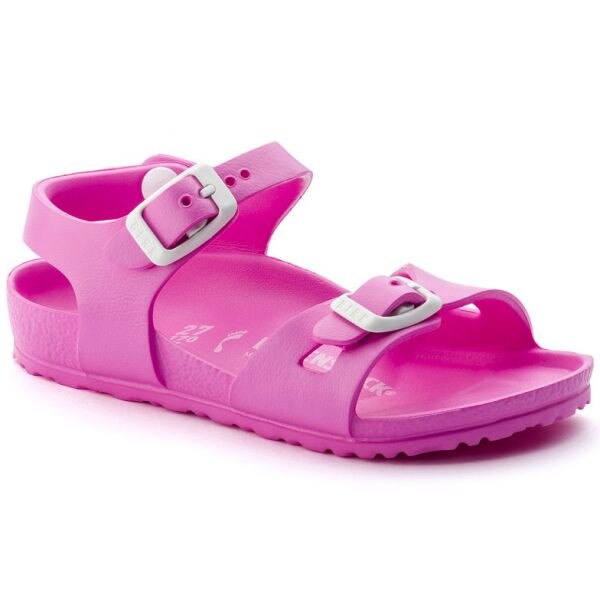 Sandale Birkenstock Rio Eva Neon Pink, Roz