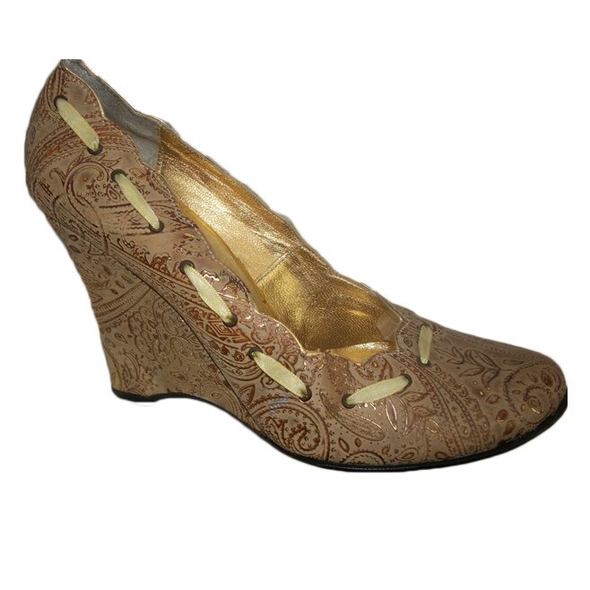 Pantofi casual, piele naturala, D&J Exclusive, Auriu, 39