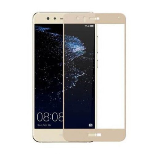 Folie sticla pentru Huawei P10 Lite, 3D MyStyle® Auriu