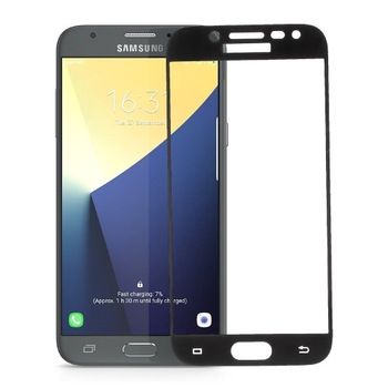 Folie sticla pentru Samsung Galaxy J5 2017, 3D, Black, Duritate 9H Folie sticla pentru Samsung Galaxy J5 2017, 3D, Black, Duritate 9H