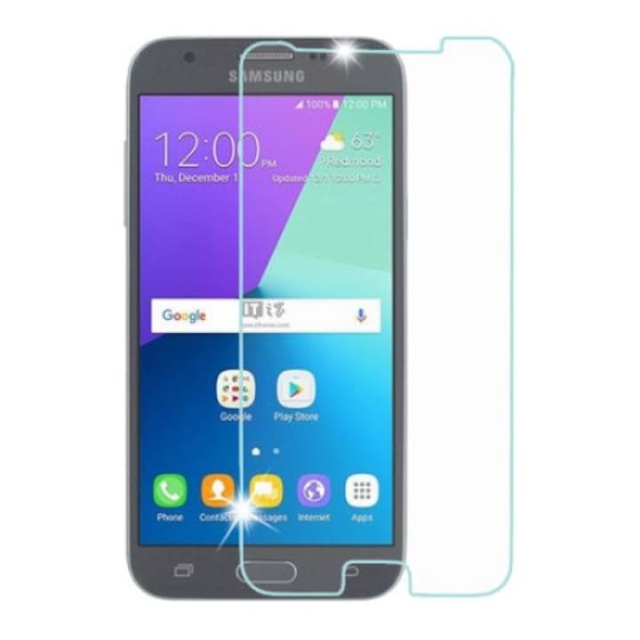 Üvegfólia Samsung Galaxy J3 2017 készülékhez Case-barát (bármilyen tokkal kompatibilis) - Diamond Clear