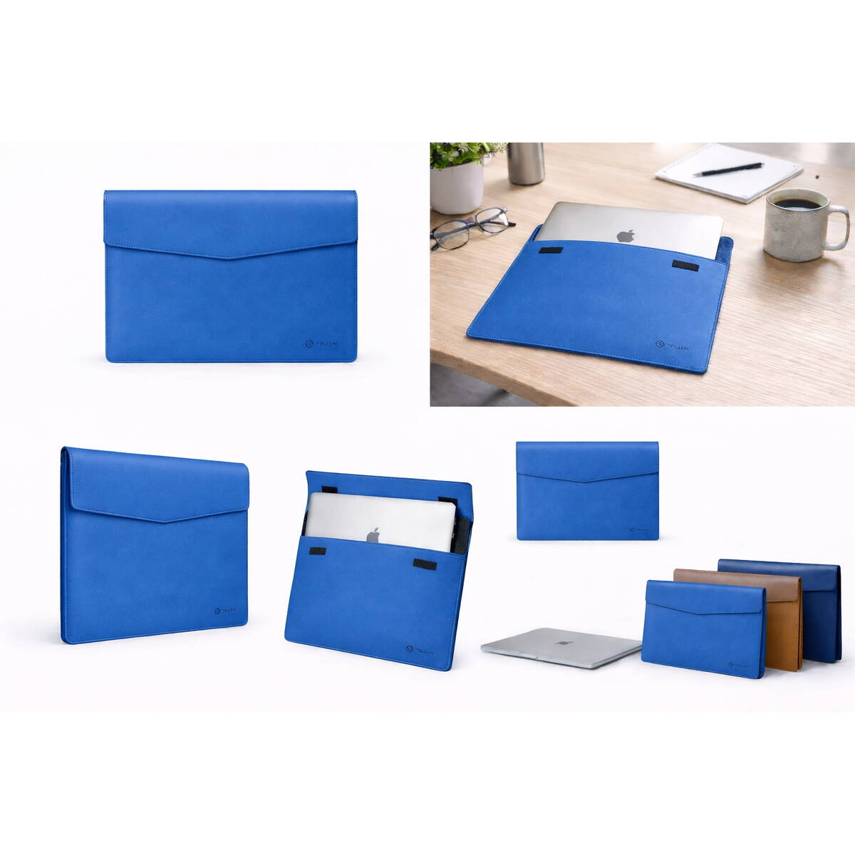 Husa Tellur pentru MacBook 16 inch Albastru