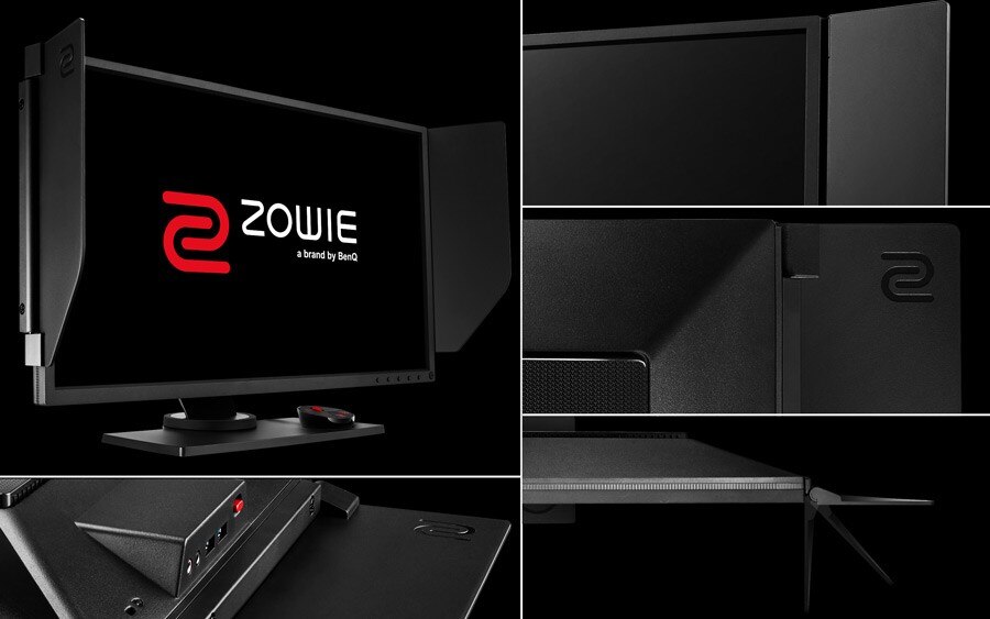 Monitor LED BenQ Gaming Zowie XL2546 24.5 inch 1 ms Black 240Hz
