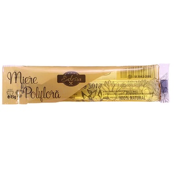 Set 50 bucati Miere Poliflora, Edesia, plic, 15 g Set 50 bucati Miere Poliflora, Edesia, plic, 15 g