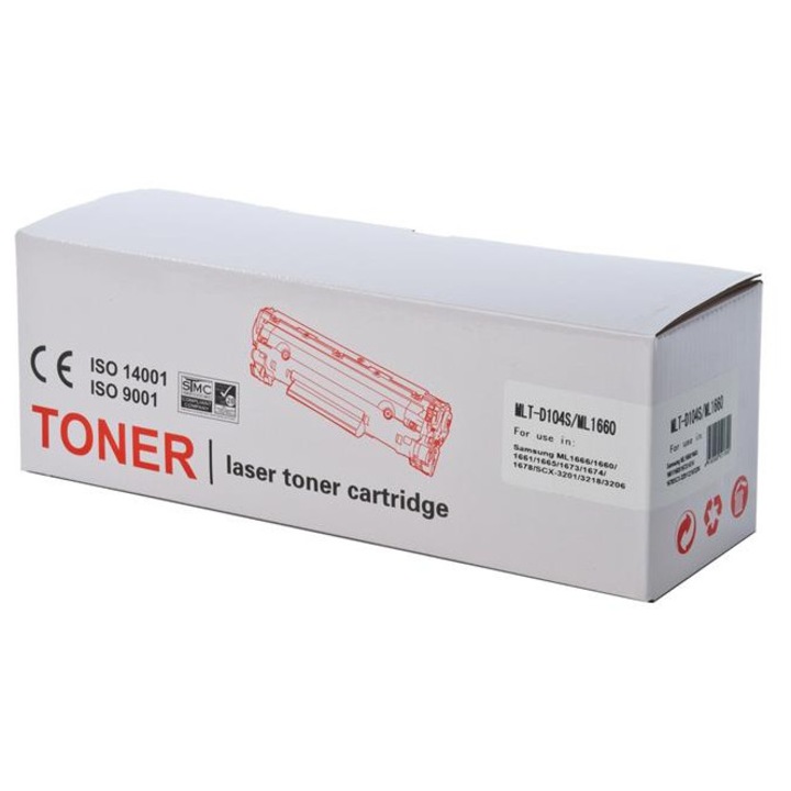 MLT-D1042S lézertoner, TENDER®, fekete, 1, 5k
