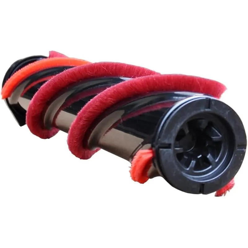 Perie principala rotativa compatibila cu Proscenic P11, role cu peri textili, rosu/negru, cod K0582-CJ-260820-1850