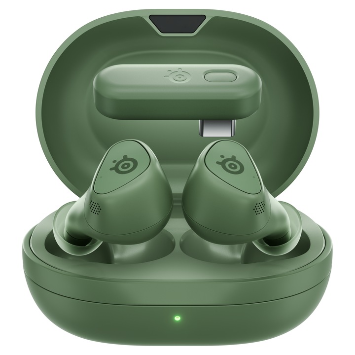 Безжични слушалки с микрофон SteelSeries Arctis GameBuds - Matcha STEEL-HEAD-61710