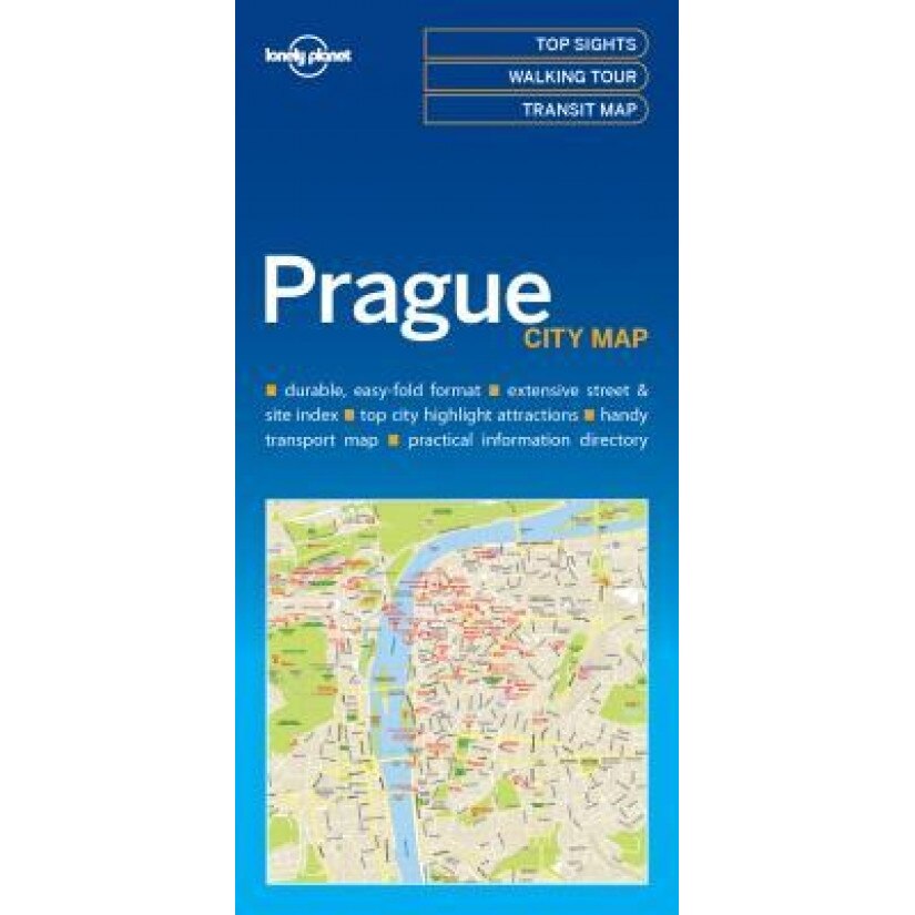 Lonely Planet Praguecity Map, Lonely Planet (Author)