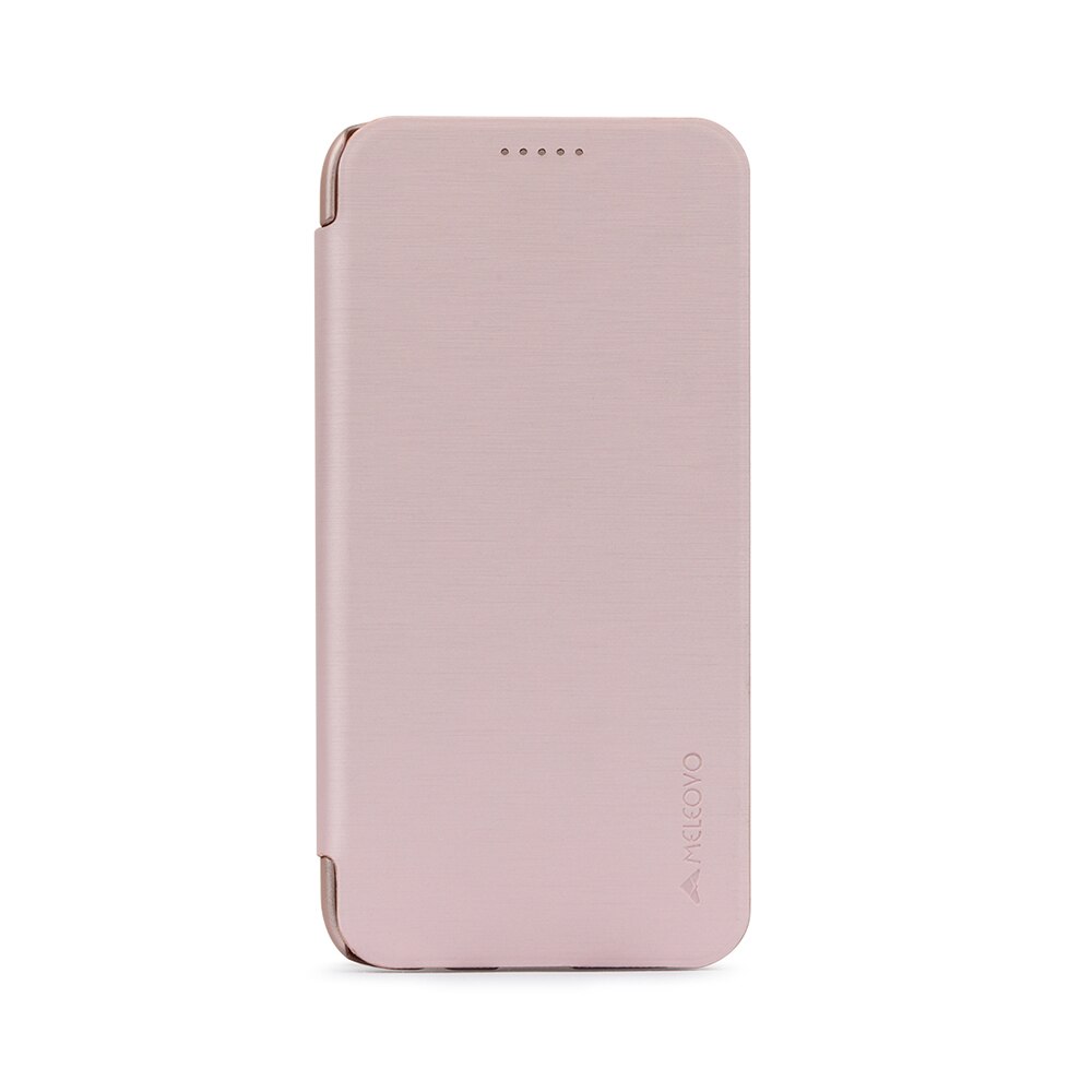 Husa Meleovo Smart Flip pentru Samsung Galaxy S7, Roz