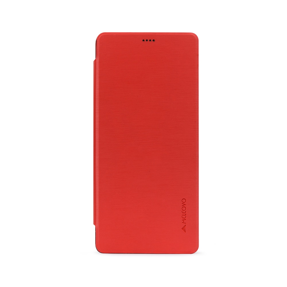Husa Meleovo Smart Flip pentru Samsung Galaxy Note 8, Rosu