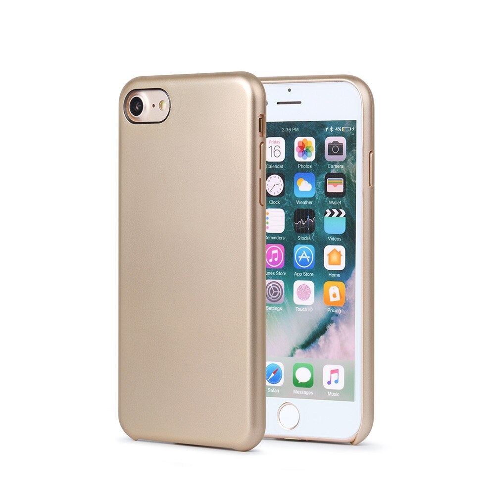 Carcasa Meleovo Pure Gear II pentru iPhone 8, Auriu
